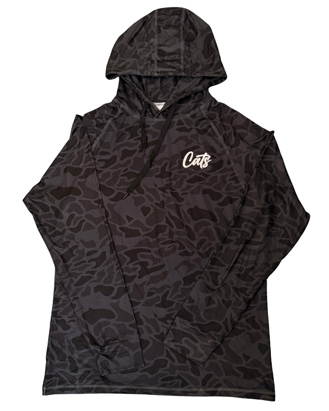 Black Camo Cats Performance Hoodie